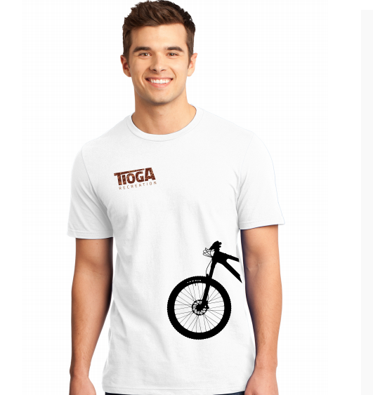 Tioga Bike Tee - White